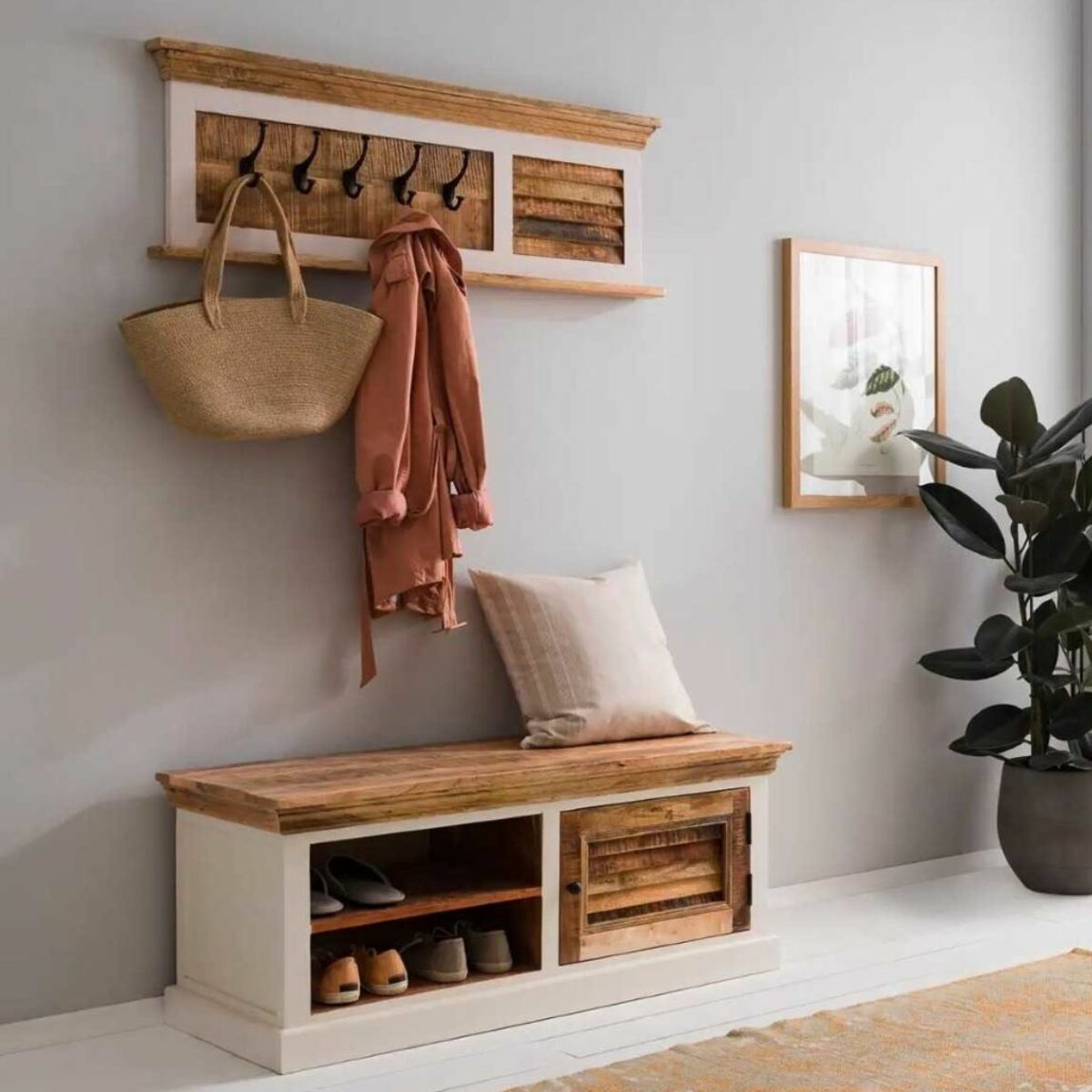 Cotswold shoe storage online bench