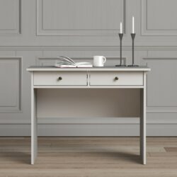 Palmerston Classic White Console Table with Drawers
