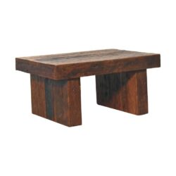 Dallington Chunky Rustic Wooden Coffee Table