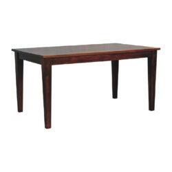 Rectangular Chestnut Wooden Dining Table
