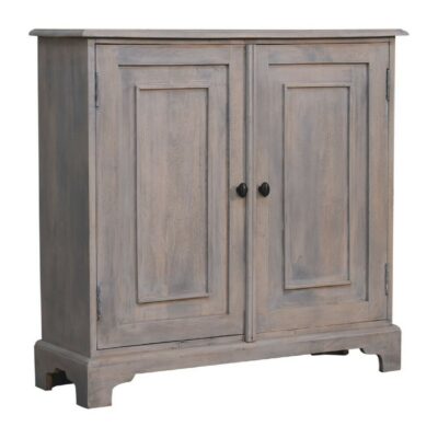 Tia Grey Wash Wooden Sideboard Cabinet
