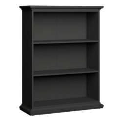 Palmerston Small Traditional Bookcase - White or Dark Grey